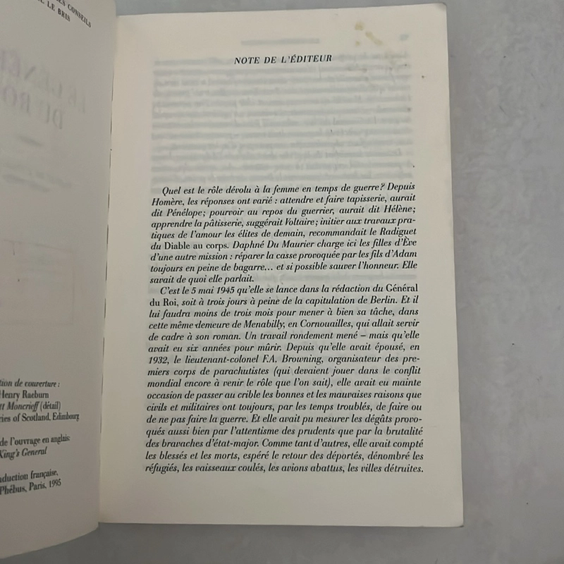 Le Général du Roi (Ngoại văn) 502073