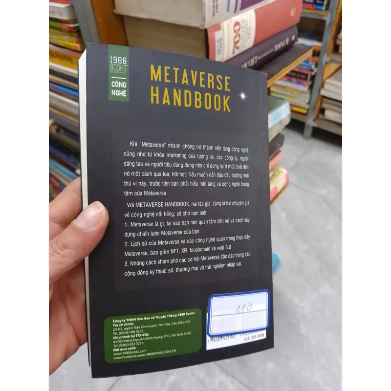 sách Metaverse Handbook - Quharrison Terry - Scott Keeney (B1) 701553