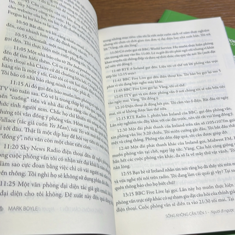 Combo Sống không cần tiền Mark Boyle 501853
