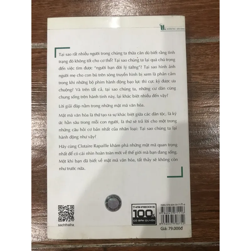 Mật mã văn hóa - Clotaire Rapaille (7) 594127