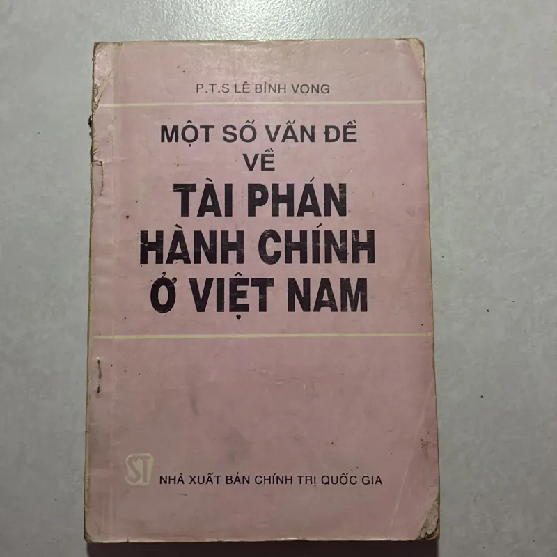 Một số vấn đề về tài phán hành chính ở Việt Nam  746495