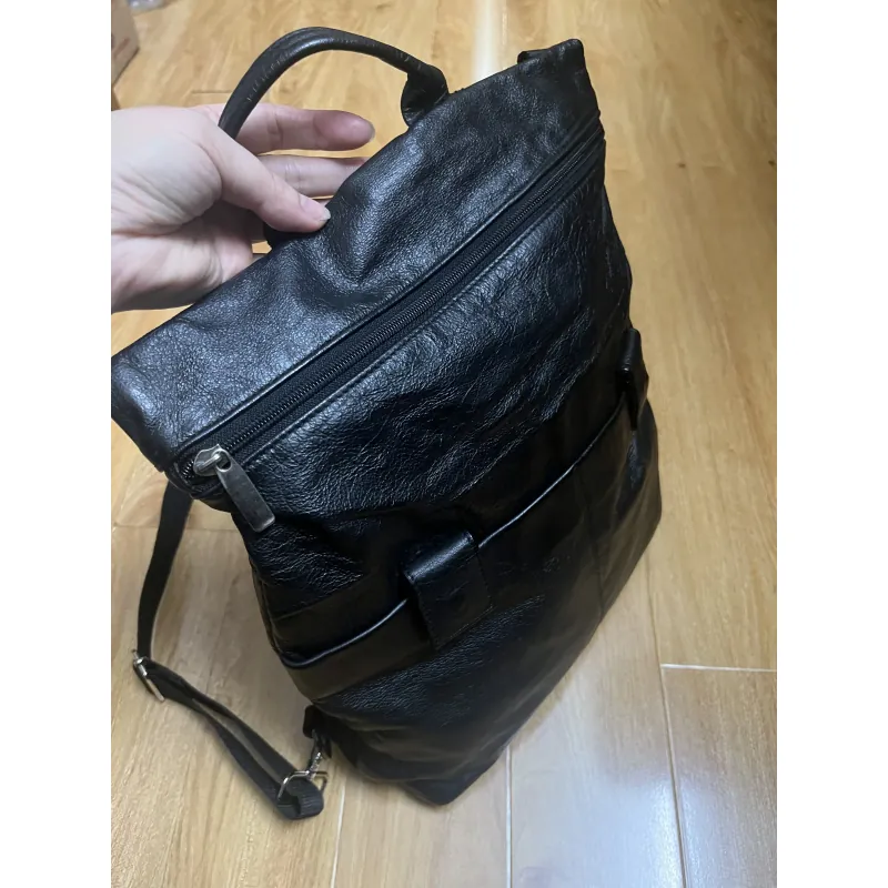 Balo nam, nữ 28*37*8 da thật 2hand 972851