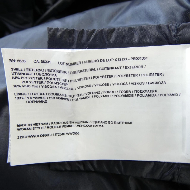 Áo khoác lông vũ WOOL RICH - Hàng hiệu Authentic 811350