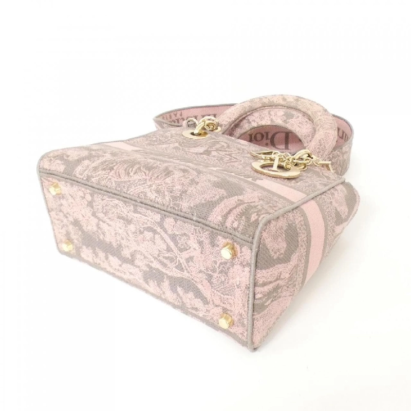 Túi xách Christian Dior REVERSE TOILE DE JOUY Nữ D-Light Trung M0565ORGO 615877