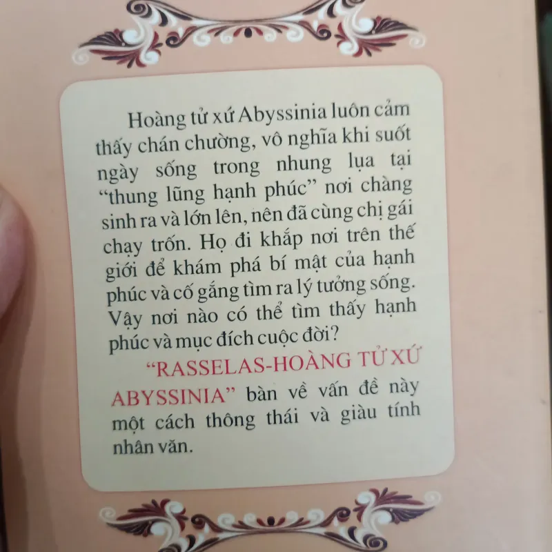 Raselas hoàng tử xứ abyssinia 932295
