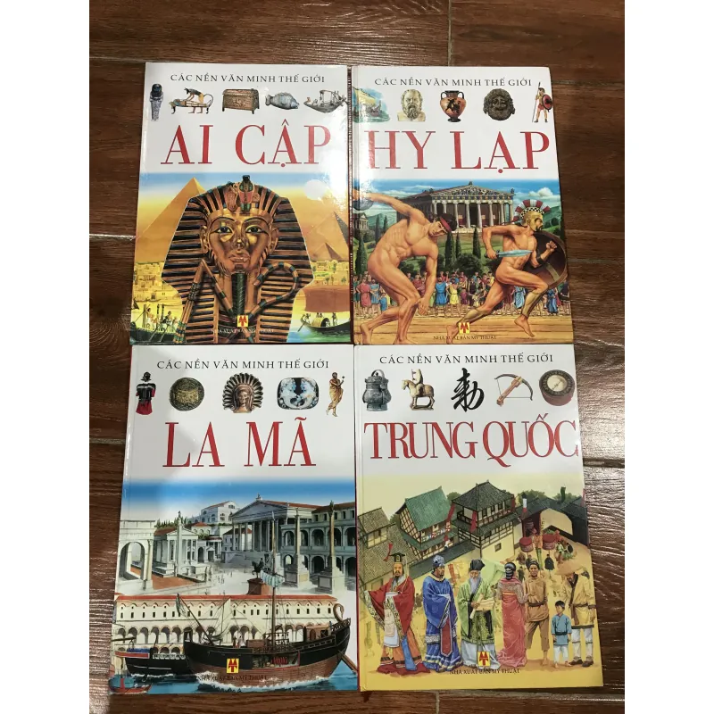 Các nền văn minh thế giới đủ 4 cuốn  760250