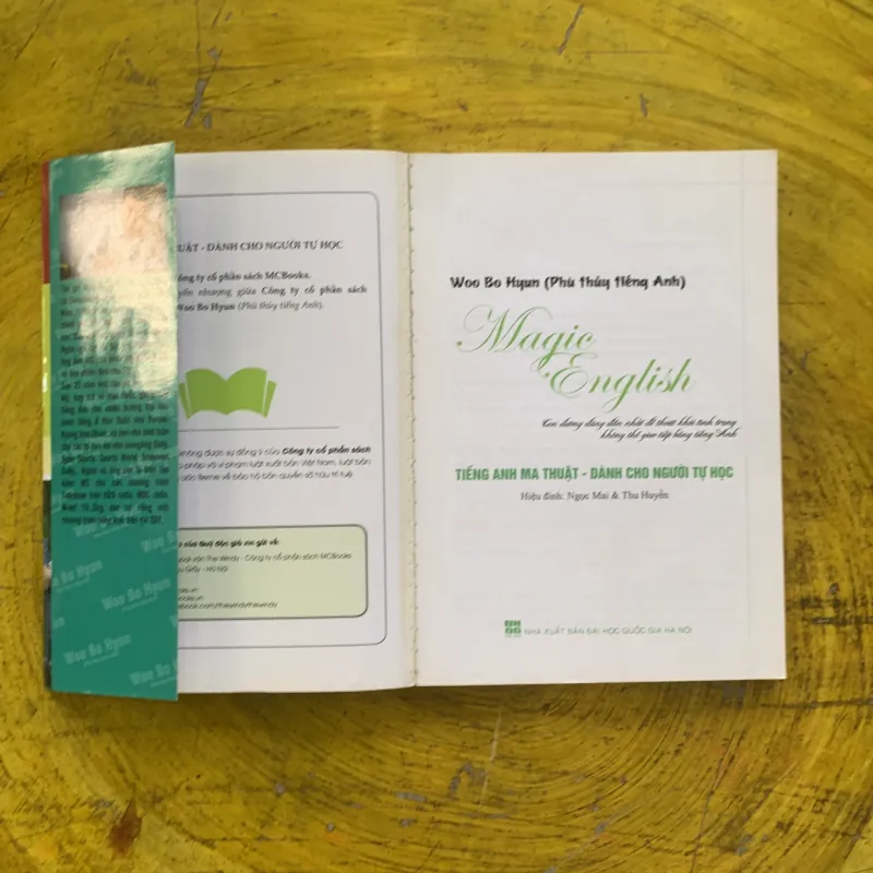TIẾNG ANH MA THUẬT DÀNH CHO NGƯỜI TỰ HỌC - WOO BO HYUN 1031257