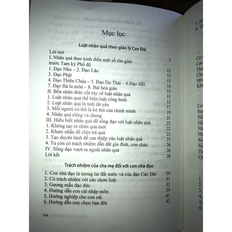 Luật nhân quả theo Giáo lý Cao Đài 700647