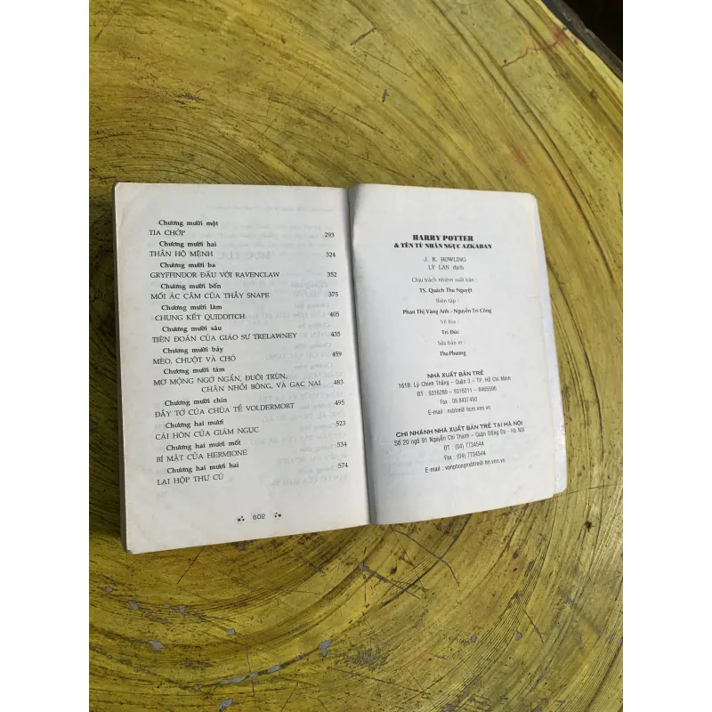 HARRY POTTER TẬP 3: TÊN TÙ NHÂN NGỤC AZKABAN 745763