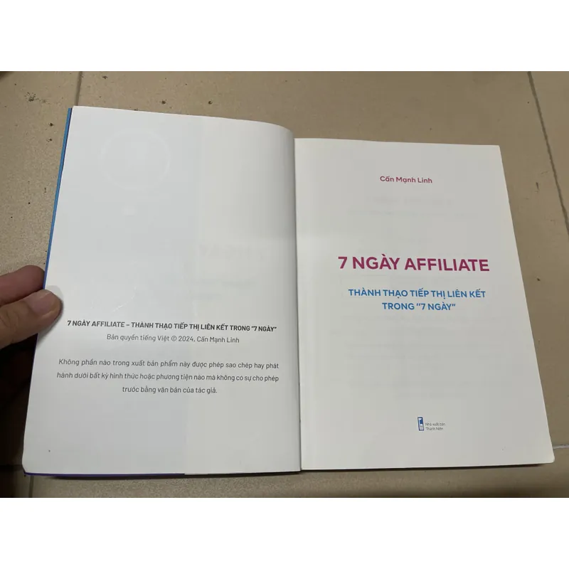 7 ngày Affiliate – Thành thạo tiếp thị liên kết trong 7 ngày  (c43) 675060