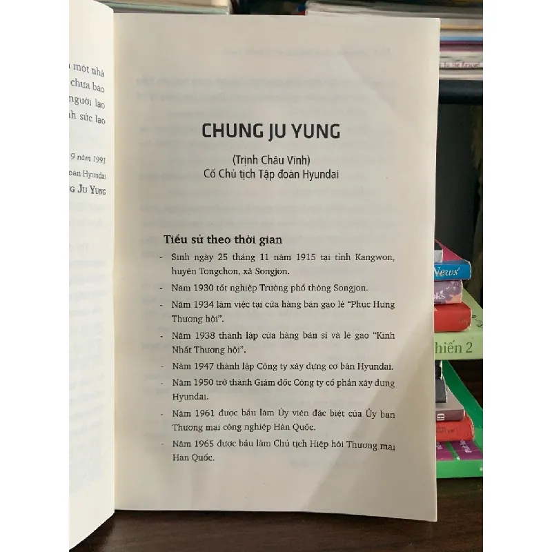 Không bao giờ là thất bại! Tất cả là thử thách – Chung Ju Yung 572351