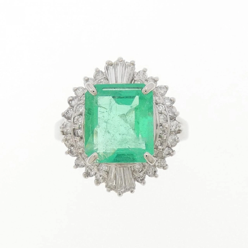 Nhẫn Emerald PT900 2.15CT - Hàng hiệu Chính hãng 846658