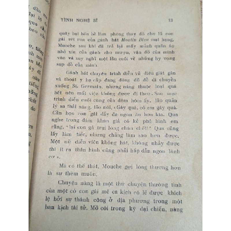 TÌNH NGHỆ SĨ - PAUL GALLICO ( BẢN DỊCH HOÀNG ƯNG ) 324601