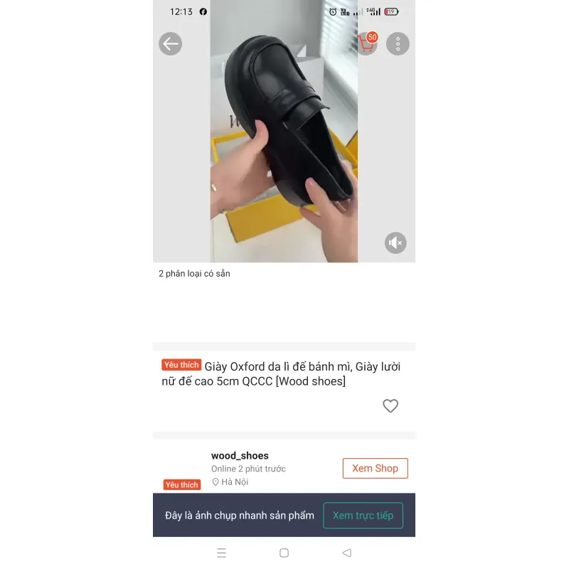 Giày oxford mới mua đầu tháng 12, size 39 991042