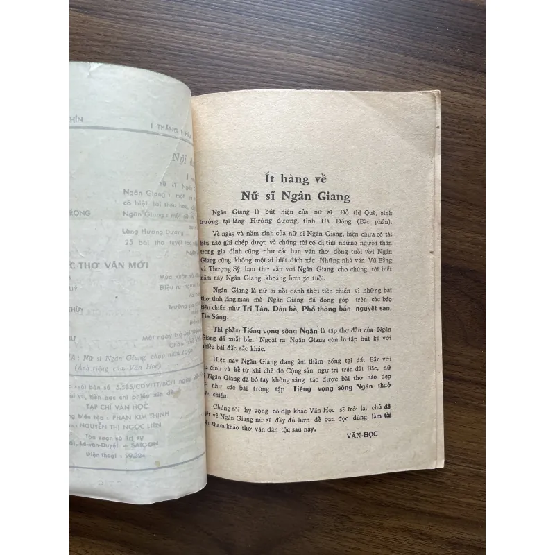 Văn học 119 - Nữ sĩ Ngân Giang một thi tài bị lãng quên 1020542