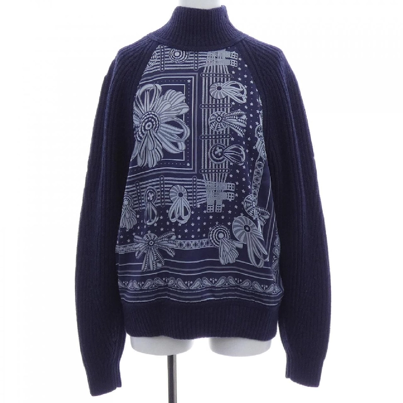 HERMES Elie Ribbons Decor *07-7754 Twill Reine Knit - Hàng hiệu Authentic 775128