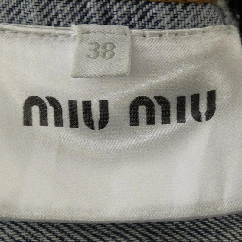 MIU MIU GWB063 1VZS Áo khoác denim - Hàng hiệu Authentic 821610
