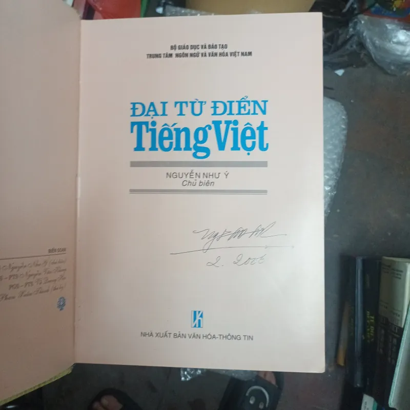 Đại Từ Điển Tiếng Việt - Nguyễn Như Ý 1022277