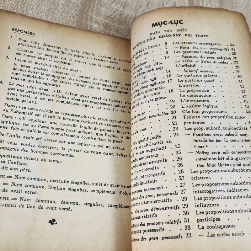 KHẢO SÁT BÀI TEXTE - luyện pháp văn thi trung học Đệ nhất cấp 971734