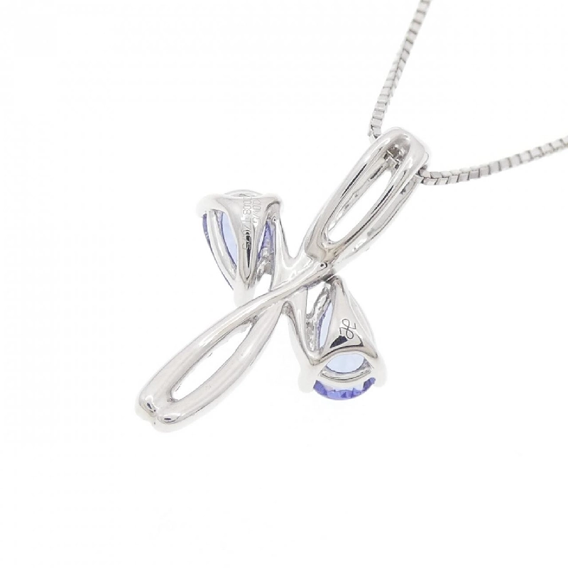 K10WG/PT Dây chuyền Tanzanite 0.75CT - Hàng hiệu Chính hãng 860616