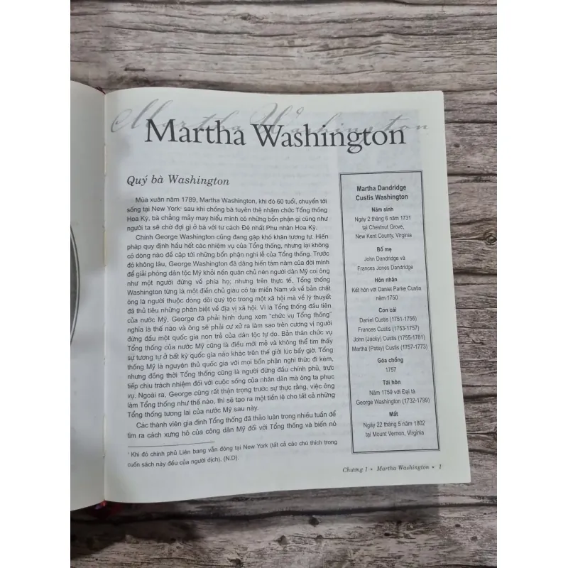Đệ nhất phu nhân Chuyện về những người đàn bà trong Nhà Trắng từ Martha WỨahington... 977755