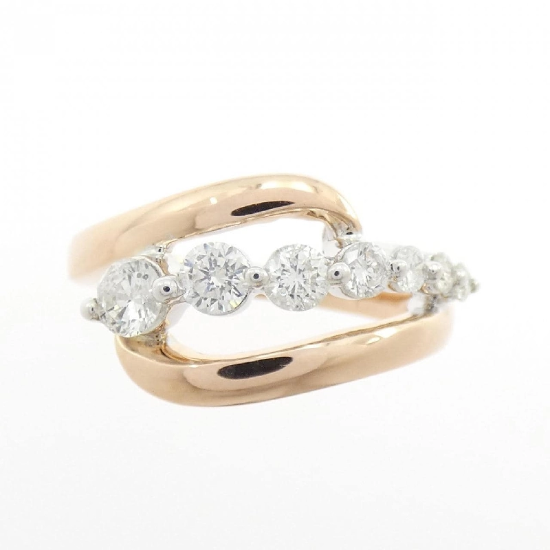 Nhẫn kim cương K18PG/K18WG 0.50CT 666186