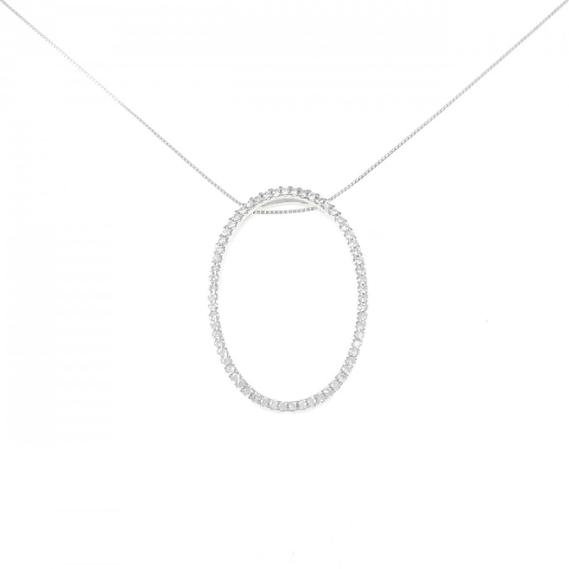 K18WG Dây chuyền kim cương 1.00CT - Hàng hiệu Chính hãng 863123