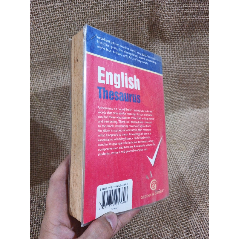 English Thesaurus mới 80% ố (Từ điển) HLSC2404 1028326