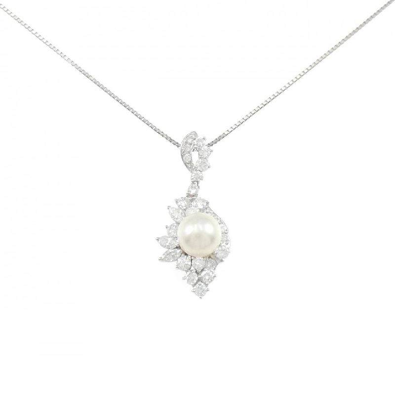 Nhà thiết kế Tasaki - Dây chuyền ngọc trai Akoya 9mm - Hàng hiệu Authentic 838943