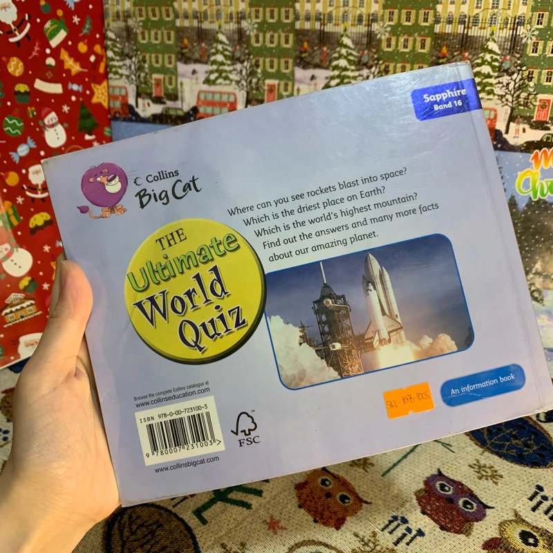 The Ultimate World Quiz, 85%, sách ngoại văn về kiến thức tổng hợp 328919