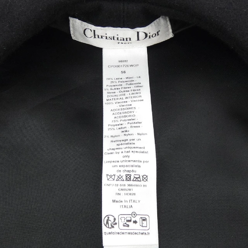 Mũ CHRISTIAN DIOR CPD00172EW - Hàng hiệu Authentic 833027