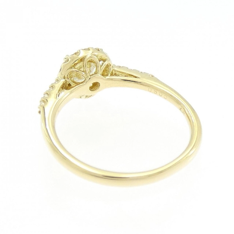 Nhẫn kim cương K18YG 0.500CT H VS1 VG - Hàng hiệu Chính hãng 872810