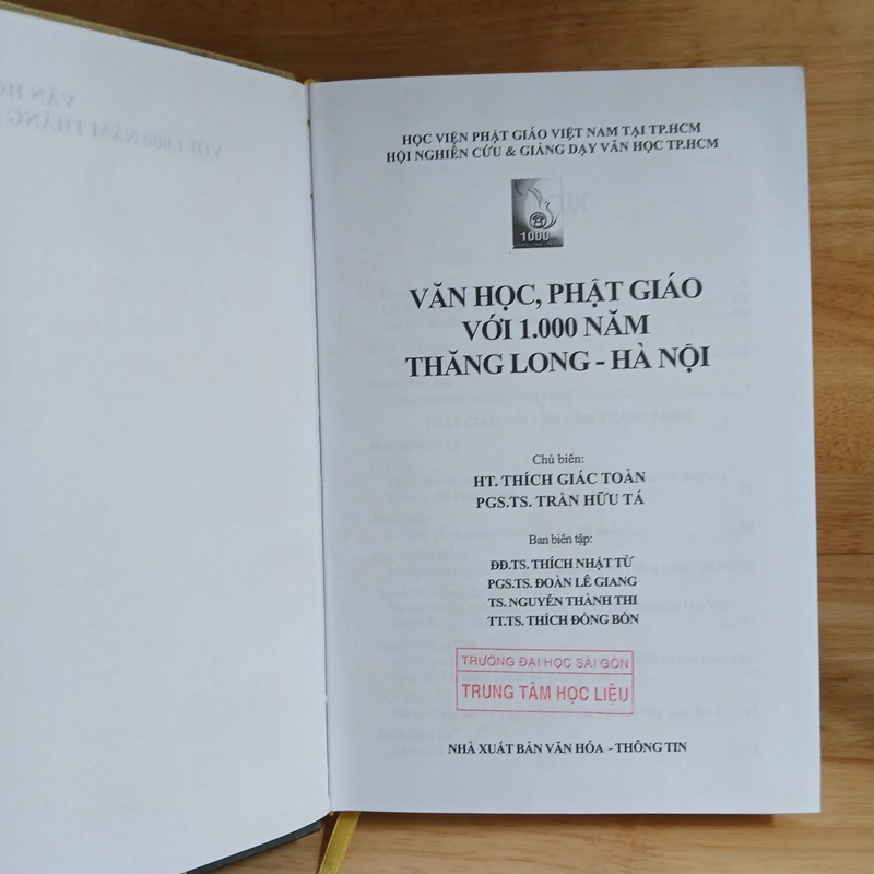 Văn Học Phật Giáo Với 1000 Năm Thăng Long - Hà Nội 305177