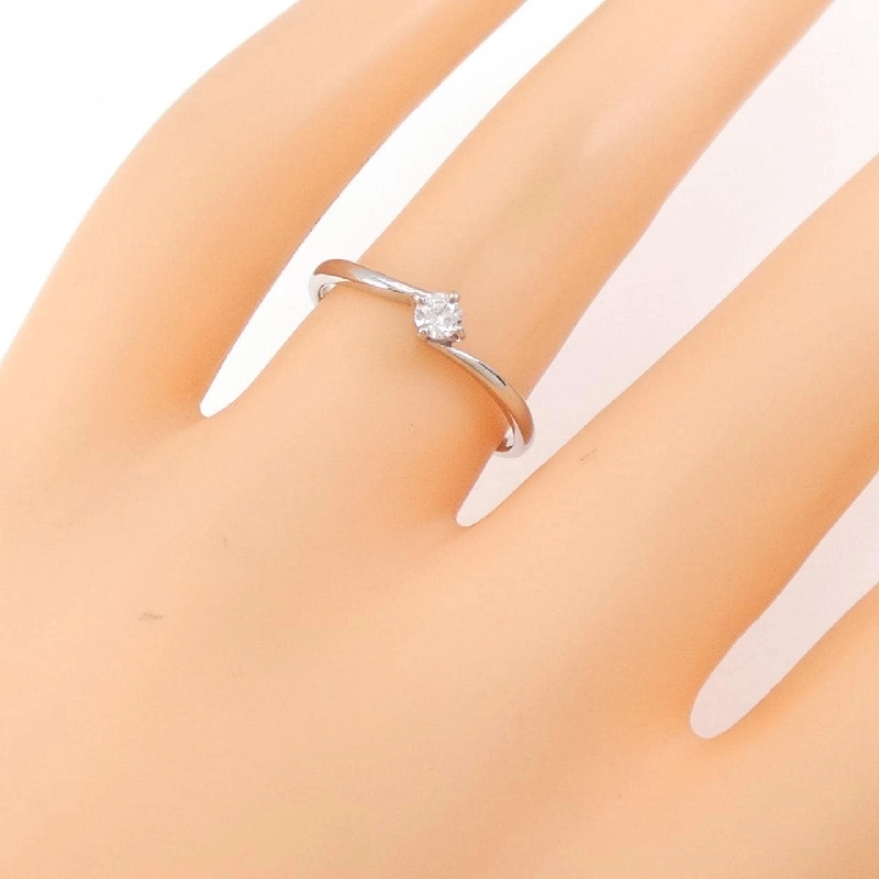 Nhẫn kim cương Solitaire PT900 0.100CT 671306