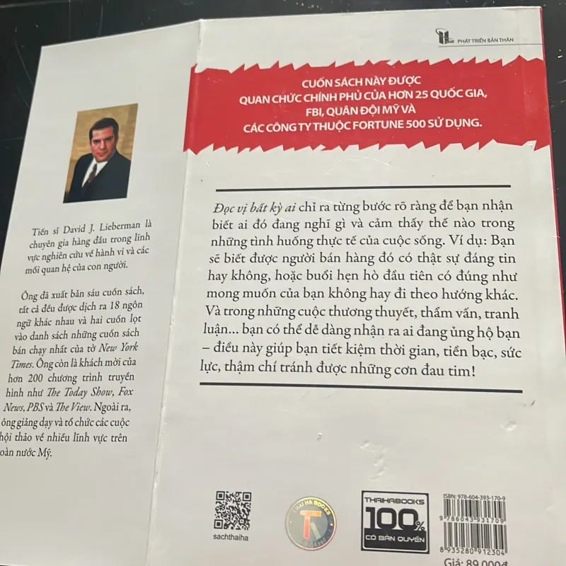 [tâm lý học] Đọc vị bất kỳ ai để không bị lừa dối và lợi dụng 1030037