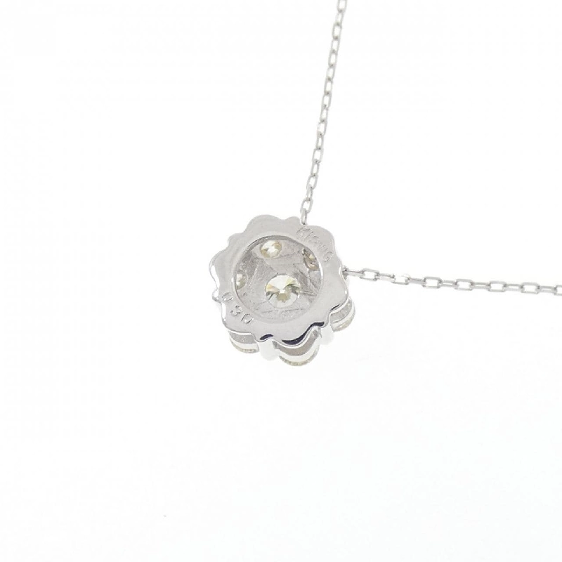 K18WG Hoa Kim Cương Dây Chuyền 0.30CT - Hàng hiệu Chính hãng 860488