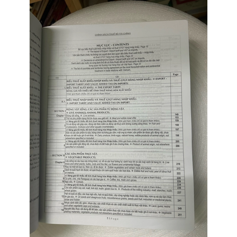 Thuế TAX 2021-Biểu Thuế Xuất Khẩu-Nhập Khẩu Và Thuế GTGT Hàng Nhập Khẩu Song Ngữ Anh-Việt 466550