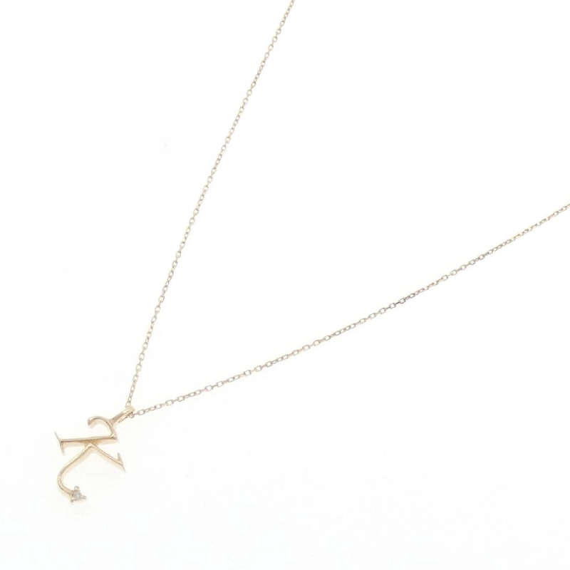 Dây chuyền kim cương chữ cái Kumikyoku - Hàng hiệu Authentic 840785