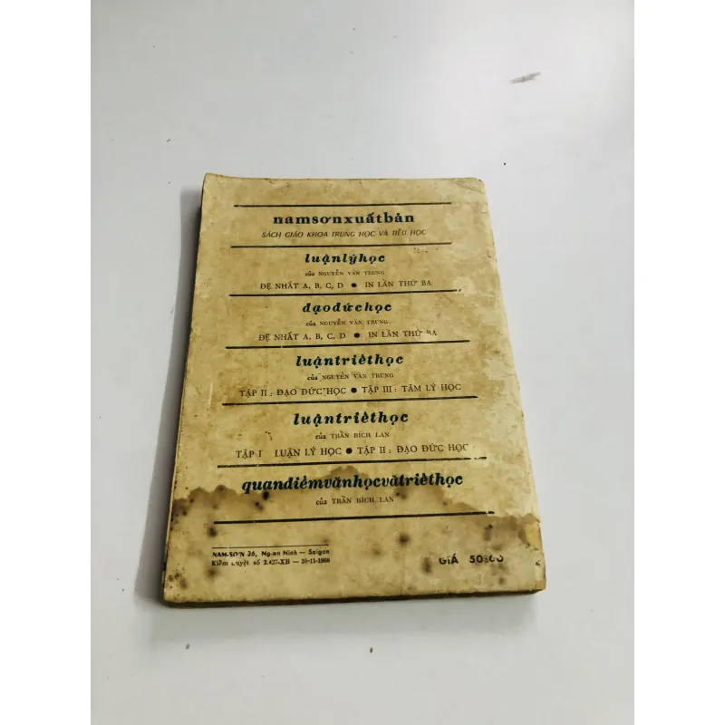 LUẬN TRIẾT HỌC (Tập 1) – LUẬN LÝ HỌC 752790