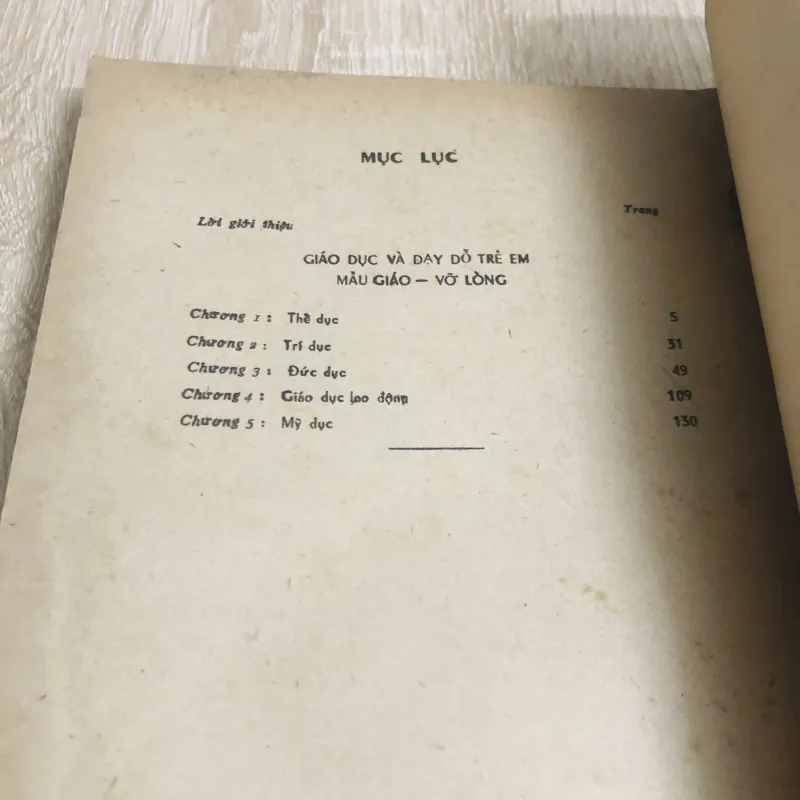 GIÁO DỤC HỌC MẪU GIÁO 1977 932008