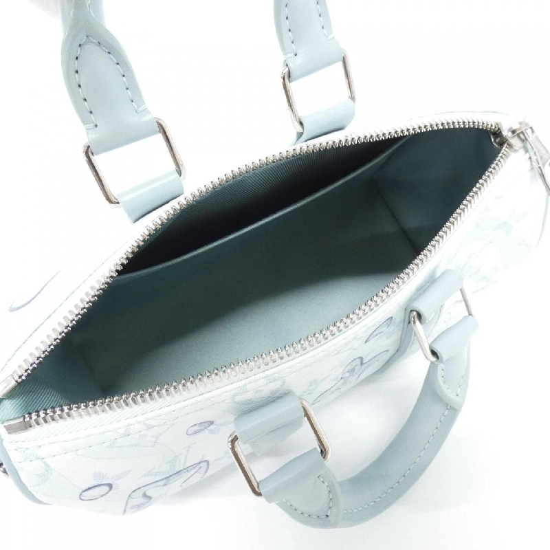 Túi Boston Louis Vuitton Monogram Aqua Garden Keepall Bandoulière 25cm M22527 614566