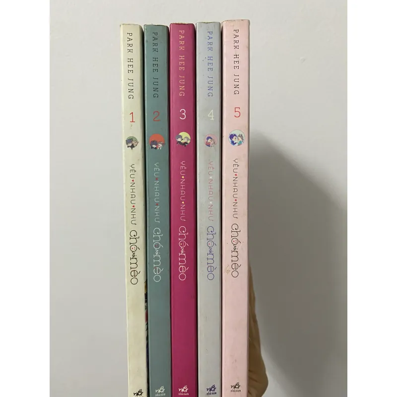 [Trọn bộ 5 cuốn] Truyện tranh - Yêu nhau như chó với mèo 600955