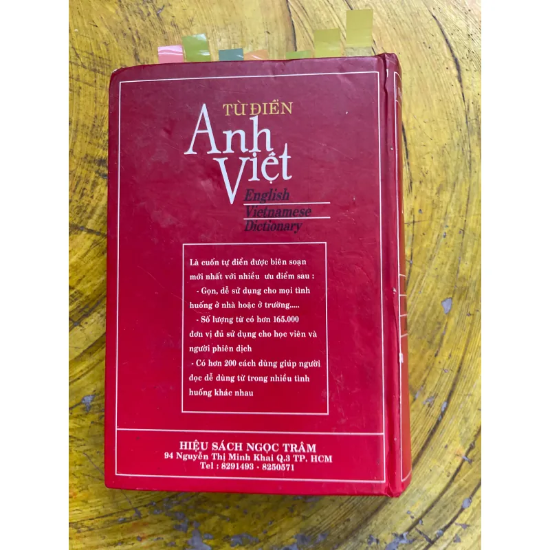 TỪ ĐIỂN ANH - VIỆT ENGLISH- VIETNAMESE DICTIONARY 731090