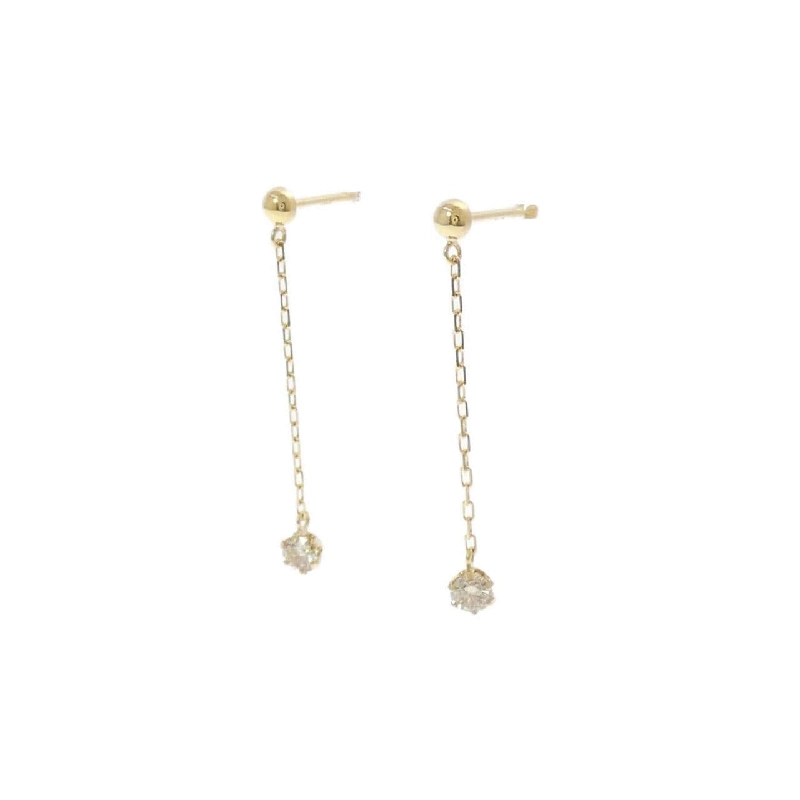 K18YG Bông tai kim cương 0.15CT - Hàng hiệu Chính hãng 867910