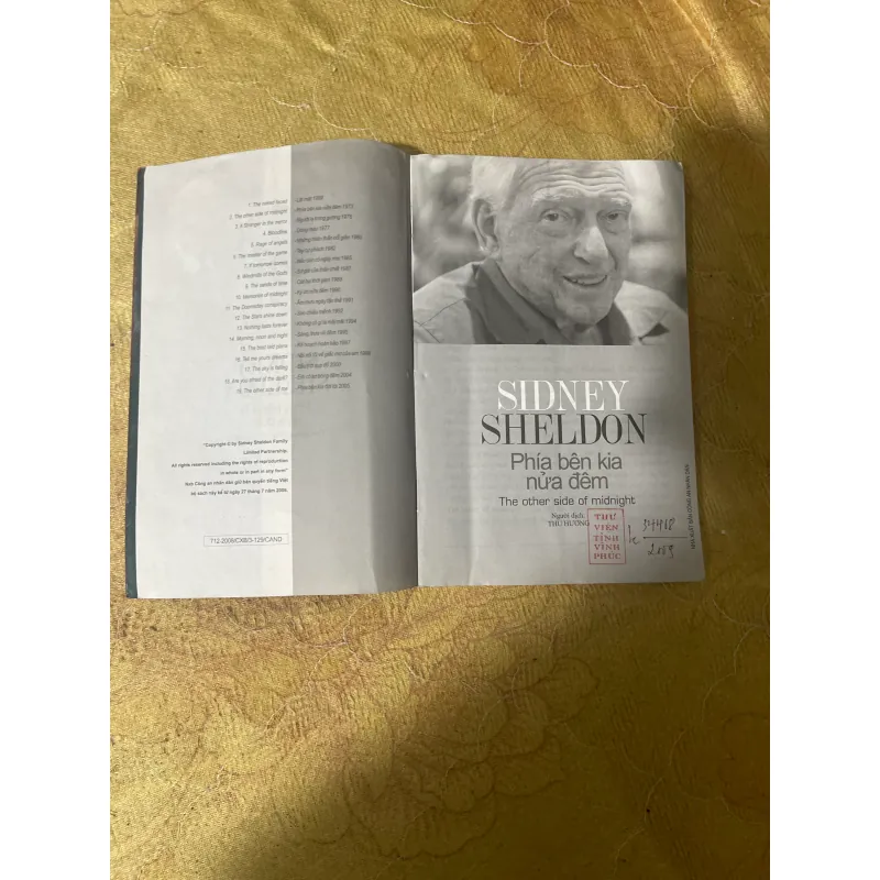 COMBO SIDNEY SHELDON 3 cuốn PHÍA BÊN KIA NỬA ĐÊM-NHỮNG THIÊN THẦN NỔI GIẬN-TAY CỰ PHÁCH 724713