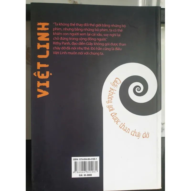 Sách Giấy Không Gói Được Than Cháy Đỏ - Việt Linh mới 90% 655018
