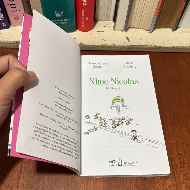 II Sách Thiếu Nhi: Nhóc Nicolas (Bản Màu) - SEMPÉ & GOSCINNY - 2009 759268