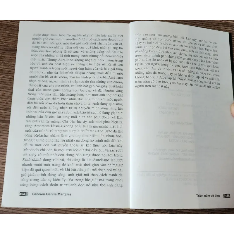 Tác phẩm VH kinh điển TRĂM NĂM CÔ ĐƠN (Gabriel Garcia Marquez) 1027972