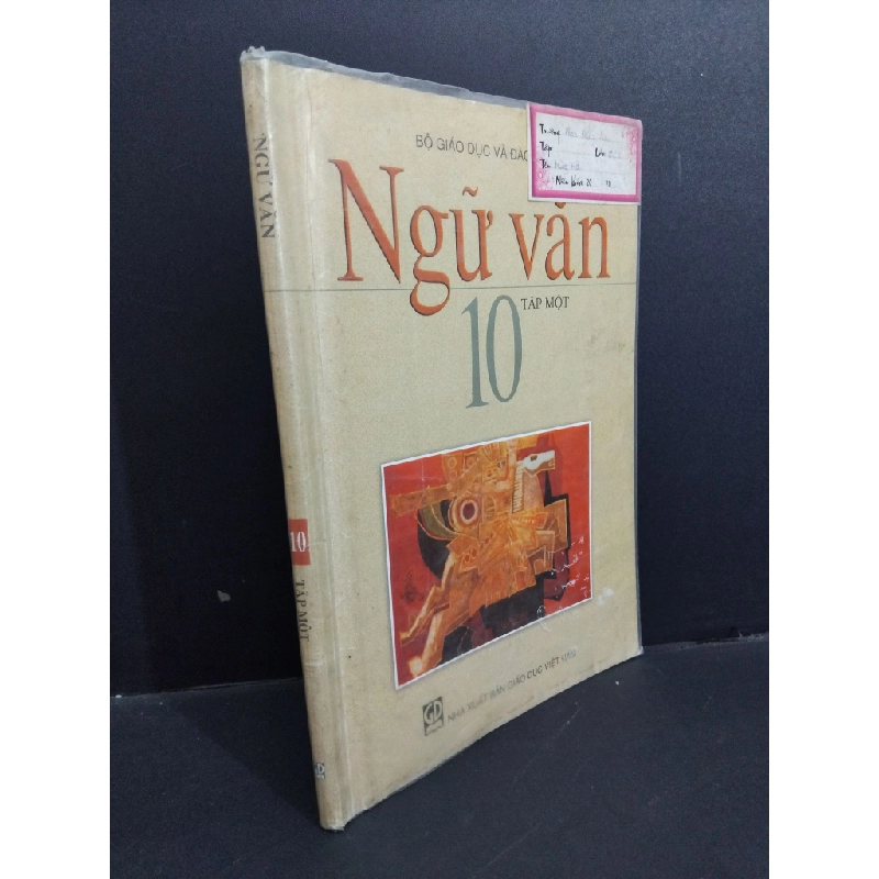 Ngữ văn 10 tập một mới 70% bẩn bìa, ố, có chữ viết, gạch chân nhiều 2015 HCM1712 Bộ giáo dục và đào tạo GIÁO KHOA Oreka-Blogmeo 368013