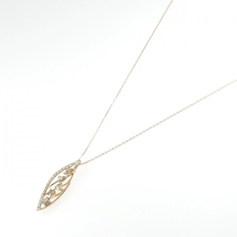 Dây chuyền kim cương K18PG 1.04CT - Hàng hiệu chính hãng 860733